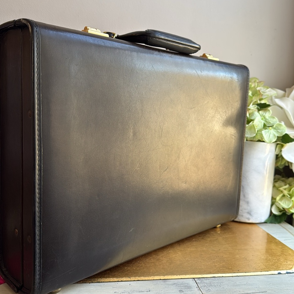ULTRA RARE! Coach Vintage Classic Legacy Hardshell Briefcase in Black Leather - Picture 5 of 16